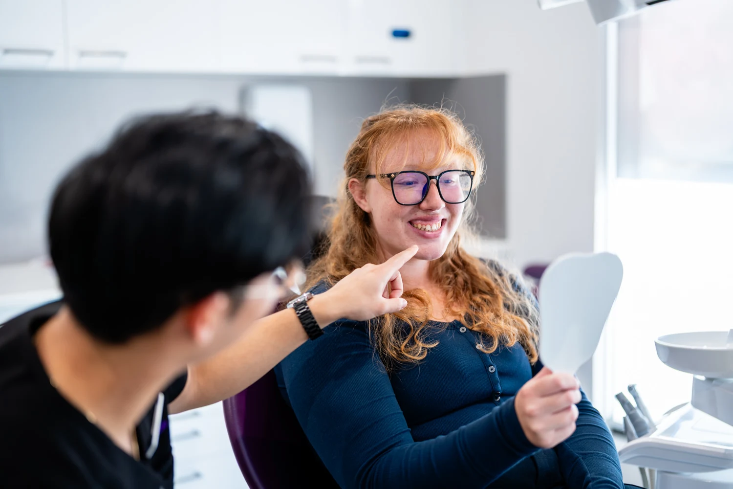 fix small gap in teeth Melton fast